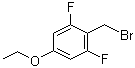 结构式 CAS# 1017779-51-9, 2-(溴甲基)-5-乙氧基-1,3-二氟苯