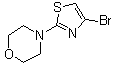 4-(4-Bromo-2-thiazolyl)morpholine molecular structure (CAS 1017781-60-0)
