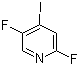 2,5-Difluoro-4-iodopyridine molecular structure (CAS 1017793-20-2)