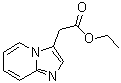 Imidazo[1,2-a]pyridine-3-acetic acid ethyl ester molecular structure (CAS 101820-69-3)
