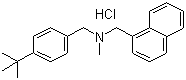 Butenafine hydrochloride molecular structure (CAS 101827-46-7)