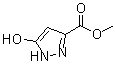 5-羟基-1H-吡唑-3-羧酸甲酯分子结构 (CAS 1018446-60-0)
