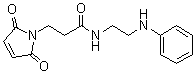 2,5-Dihydro-2,5-dioxo-N-[2-(phenylamino)ethyl]-1H-pyrrole-1-propanamide molecular structure (CAS 1018676-92-0)