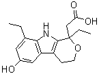 6-羟基依托度酸分子结构 (CAS 101901-06-8)