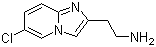 6-Chloroimidazo[1,2-a]pyridine-2-ethanamine molecular structure (CAS 1019111-32-0)