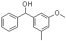 1-(3-Methoxy-5-methylphenyl)-1-phenylmethanol molecular structure (CAS 1019984-16-7)