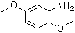 2,5-二甲氧基苯胺分子结构 (CAS 102-56-7)