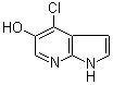 结构式 CAS# 1020056-82-9, 4-氯-1H-吡咯并[2,3-b]吡啶-5-醇