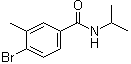 4-Bromo-3-methyl-N-(1-methylethyl)benzamide molecular structure (CAS 1020252-77-0)