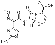 Ceftizoxime Impurity 30 (Double Bond 2-Isomer) molecular structure (CAS 102044-69-9)