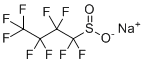 Sodium 1,1,2,2,3,3,4,4,4-nonafluorobutane-1-sulfinate molecular structure (CAS 102061-82-5)
