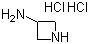 Azetidin-3-amine dihydrochloride molecular structure (CAS 102065-86-1)