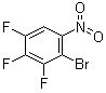 2-Bromo-3,4,5-trifluoro-1-nitrobenzene molecular structure (CAS 1020718-01-7)
