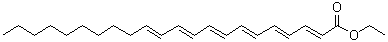 2,4,6,8,10,12-Docosahexaenoic acid ethyl ester molecular structure (CAS 1020718-25-5)