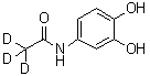 N-(3,4-Dihydroxyphenyl)acetamide-2,2,2-d<sub>3</sub> molecular structure (CAS 1020719-47-4)