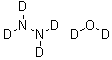 结构式 CAS# 102096-80-0, 重水合肼-d<sub>4</sub>