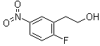 2-氟-5-硝基苯乙醇分子结构 (CAS 1021389-31-0)