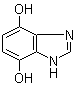 1H-苯并咪唑-4,7-二醇分子结构 (CAS 102170-38-7)