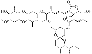5-O-Demethyl-22,23-dihydro-28-oxoavermectin A1a molecular structure (CAS 102190-55-6)