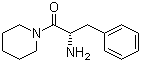 (S)-1-(2-氨基-1-氧代-3-苯基丙基)哌啶分子结构 (CAS 102292-89-7)