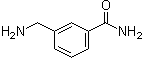 3-(氨基甲基)苯甲酰胺分子结构 (CAS 102562-86-7)