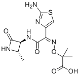 氨曲南去硫酸化杂质分子结构 (CAS 102579-59-9)
