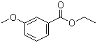 3-甲氧基苯甲酸乙酯分子结构 (CAS 10259-22-0)