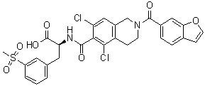 Lifitegrast分子结构 (CAS 1025967-78-5)