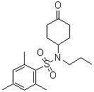 2,4,6-Trimethyl-N-(4-oxocyclohexyl)-N-propylbenzenesulfonamide molecular structure (CAS 1026083-70-4)
