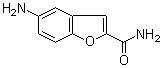 5-氨基苯并呋喃-2-甲酰胺分子结构 (CAS 1026097-14-2)