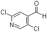 2,5-二氯吡啶-4-甲醛分子结构 (CAS 102645-33-0)