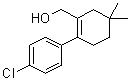 [2-(4-Chlorophenyl)-5,5-dimethylcyclohex-1-enyl]methanol molecular structure (CAS 1027345-21-6)