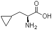 structure of CAS# 102735-53-5, L-3-Cyclopropylalanine;(S)-2-Amino-3-cyclopropylpropanoic acid