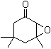 structure of CAS# 10276-21-8, (±)-Epoxyisophorone;2,3-Epoxy-3,5,5-trimethyl-1-cyclohexanone; 2,3-Epoxy-3,5,5-trimethylcyclohexanone