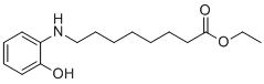 8-(2-Hydroxy-benzolylamino)octanoic acid ethylester molecular structure (CAS 1027911-46-1)