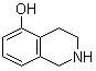 结构式 CAS# 102877-50-9, 1,2,3,4-四氢异喹啉-5-醇