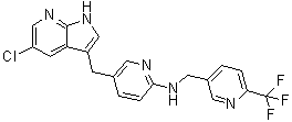 Pexidartinib分子结构 (CAS 1029044-16-3)