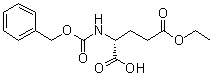 N-[苄氧羰基]-D-谷氨酸 5-乙基酯分子结构 (CAS 1029401-62-4)