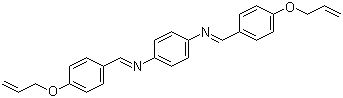 N,N'-双[[4-(2-丙烯-1-基氧基)苯基]亚甲基]-1,4-苯二胺分子结构 (CAS 102947-88-6)