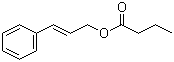 structure of CAS# 103-61-7, Cinnamyl butyrate;Butanoic acid 3-phenyl-2-propenyl ester