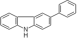 3-苯基-9H-咔唑分子结构 (CAS 103012-26-6)