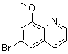6-溴-8-甲氧基喹啉分子结构 (CAS 103028-32-6)