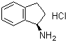 structure of CAS# 10305-73-4, (R)-(-)-1-Aminoindane hydrochloride;(R)-2,3-Dihydro-1H-inden-1-amine hydrochloride