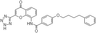 普仑司特分子结构 (CAS 103177-37-3)