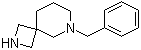 6-苄基-2,6-二氮杂螺[3.5]壬烷分子结构 (CAS 1031817-83-0)