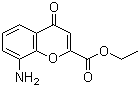structure of CAS# 103195-35-3, 8-Amino-4-oxo-4H-1-benzopyran-2-carboxylic acid ethyl ester