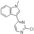 structure of CAS# 1032452-86-0, 3-(2-Chloro-4-pyrimidinyl)-1-methyl-1H-indole