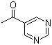 structure of CAS# 10325-70-9, 1-(5-Pyrimidinyl)ethanone;5-Acetylpyrimidine