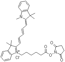 Lumiprobe Cy 5 molecular structure (CAS 1032678-42-4)