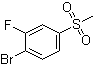 structure of CAS# 1032825-02-7, 4-Bromo-3-fluorophenyl methylsulfone